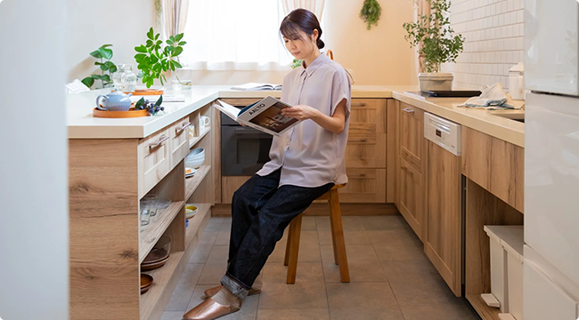 「リホームのサービスは素晴らしいです。」