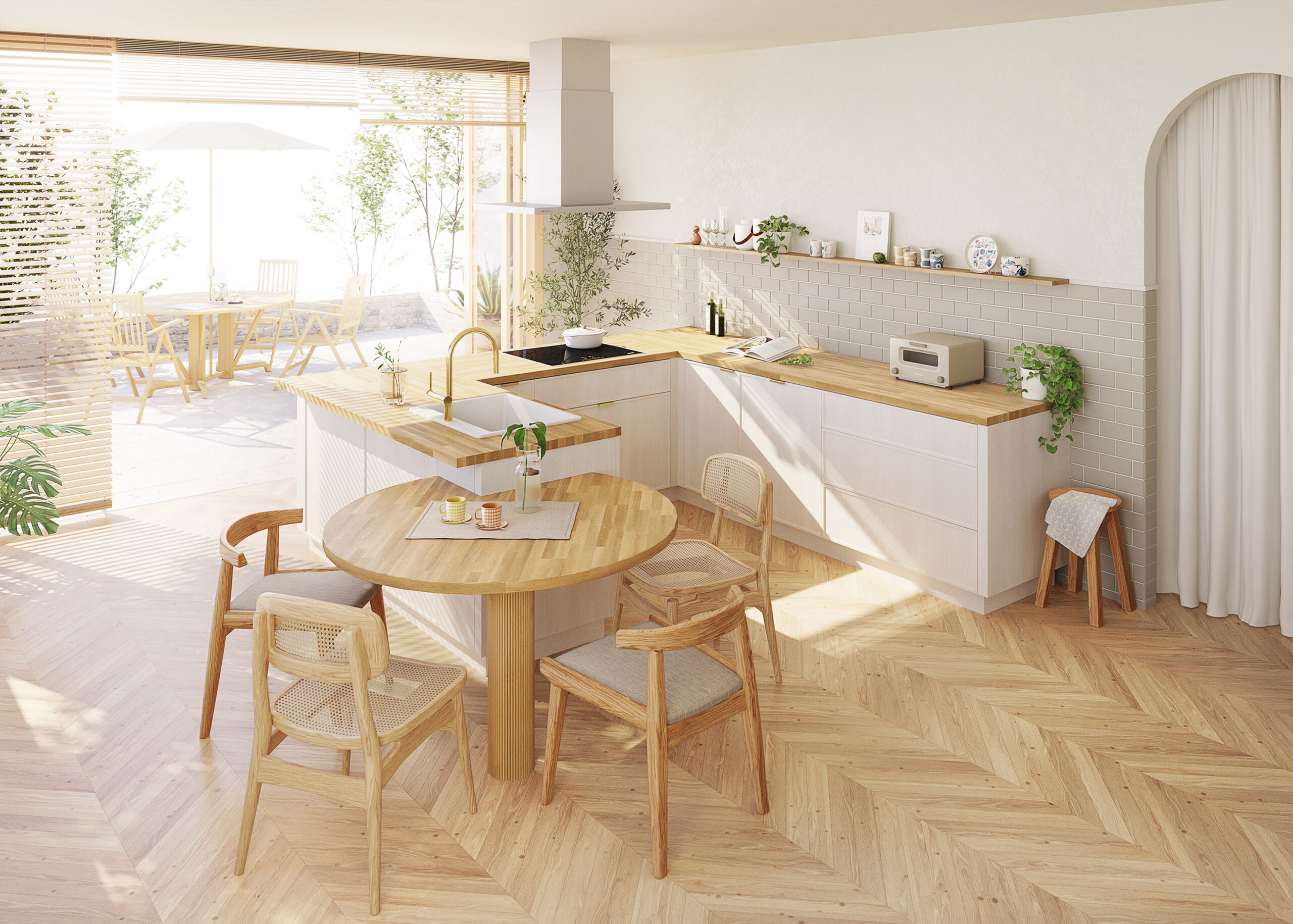 家づくり、キッチンから始めよう。NOKKIが提案する理想の家づくりの順番